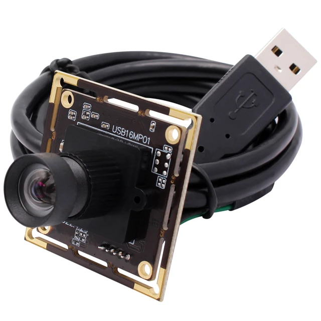 Webcam USB grand angle pour ordinateur portable et de bureau, technologie  1080P, objectif fisheye résistant à 180, CMOS IMX322, USB 2.0, caméra d' ordinateur - AliExpress
