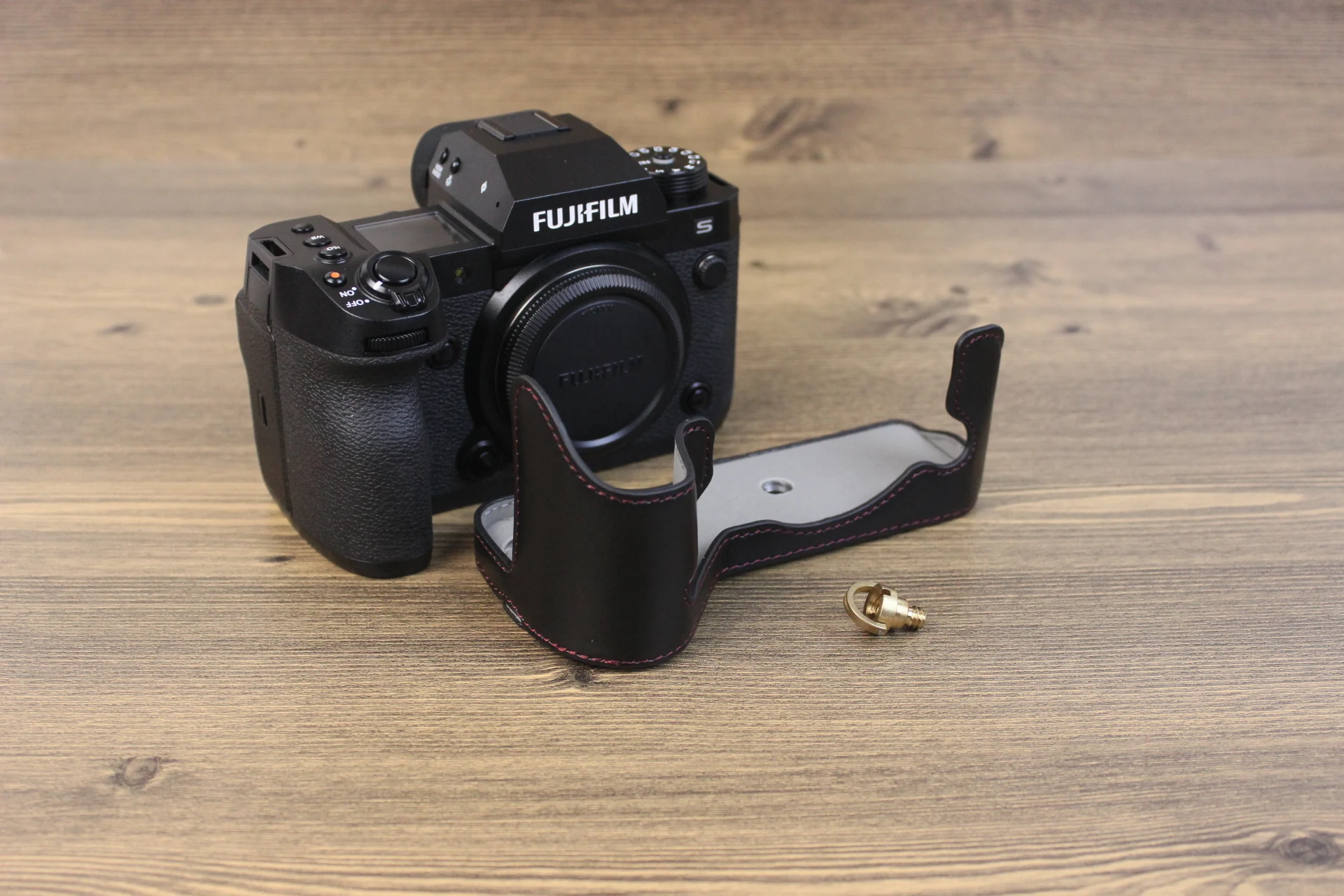Custodia Per Fotocamera A Metà Corpo Per Fujifilm Fuji X-H2S Xh2S Accessori Per Copertura Borsa In Pu Fotocamera Con Sistema Mirrorless