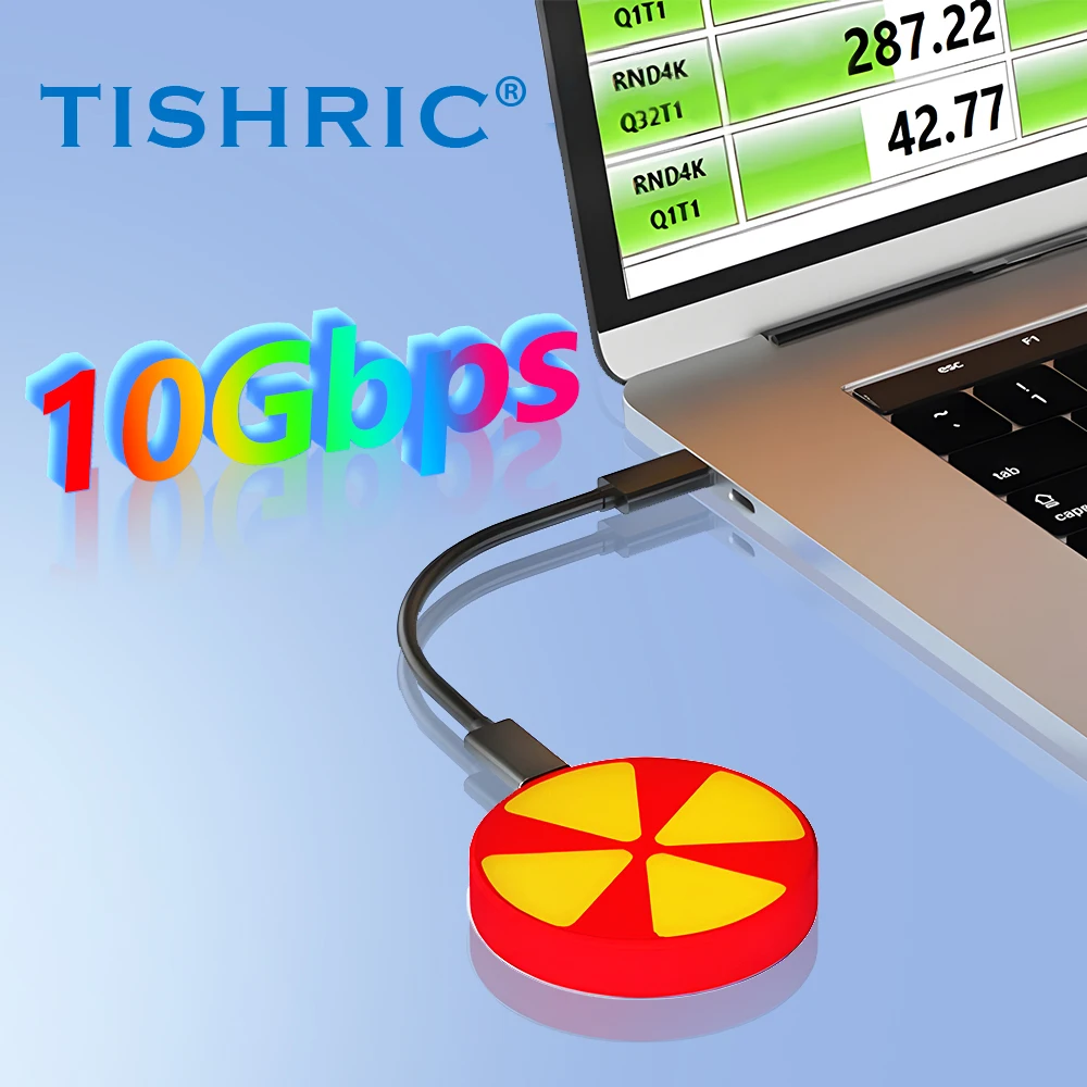 TISHRIC Ʈ  ޴ ׳ƽ M.2 2230 NVMe SSD Ŭ, Ƽ SSD ̽, USB3.1 10Gbps-NVMe PCI-E