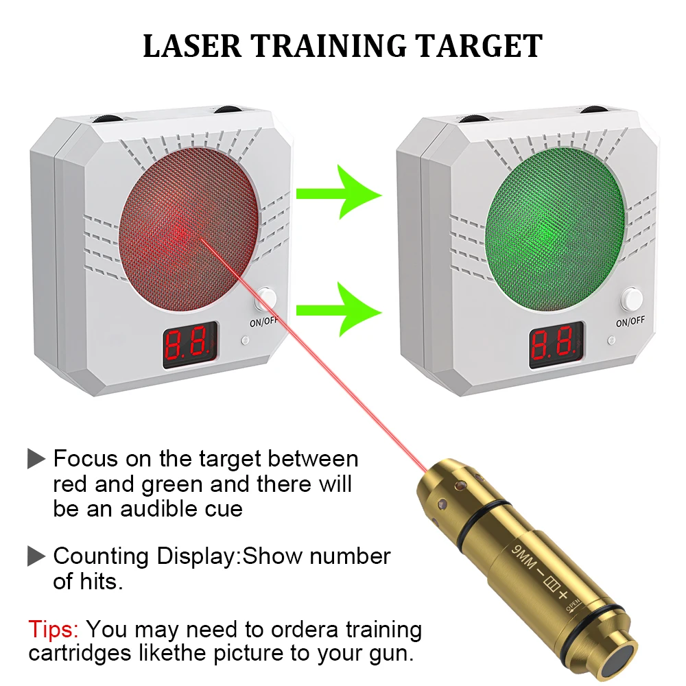 Electronic Target 308WIN Trainer Combination Set Trainer, Training Specific, Quickly Improve Accuracy