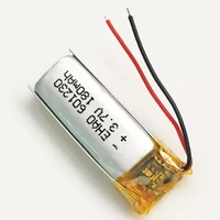 601230 Polymer 3.7V Lithium Battery 180mAh Li-polymer Batteries for Tws Bluetooth Headset Handheld Fan Recorder Pen Walkman MP3 - Image 5