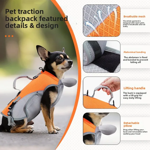 1PC New Pet Bag  Portable Backpack for Going Out  Cat Handbag  Towing Cat Clothes  Small Dog Backpack cat handbag 2
