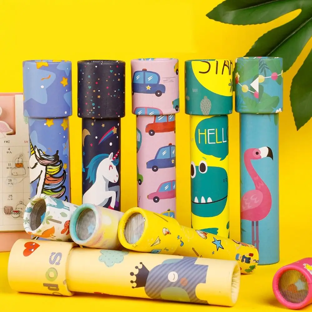 Scalable Rotation Kaleidoscope 14cm Magic Changeful Adjustable Fancy Colored World Toys for Children Autism Kids Puzzle Toys children toys