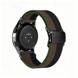 Soft Elastic Strap in 20mm/22mm - Universal Fit - Amazfit GTR 42mm (Black - gray)