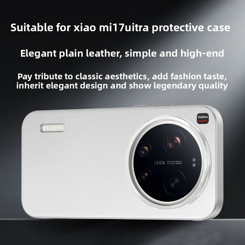 Für Xiaomi Mi 17 Ultra Fall Luxus PU Leder Mode Kamera Objektiv Schutzhülle Zurück Abdeckung Fall Für Xiaomi Mi 17 Ultra Telefon Shell – Detail 10