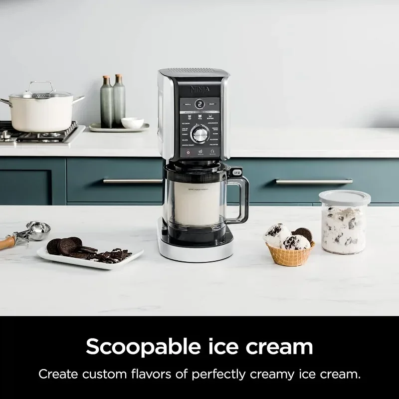 Ninja NC501 CREAMi Deluxe 11-in-1 Ice Cream & Frozen Treat Maker for Ice Cream, Sorbet, Milkshakes, Frozen Drinks & More 3