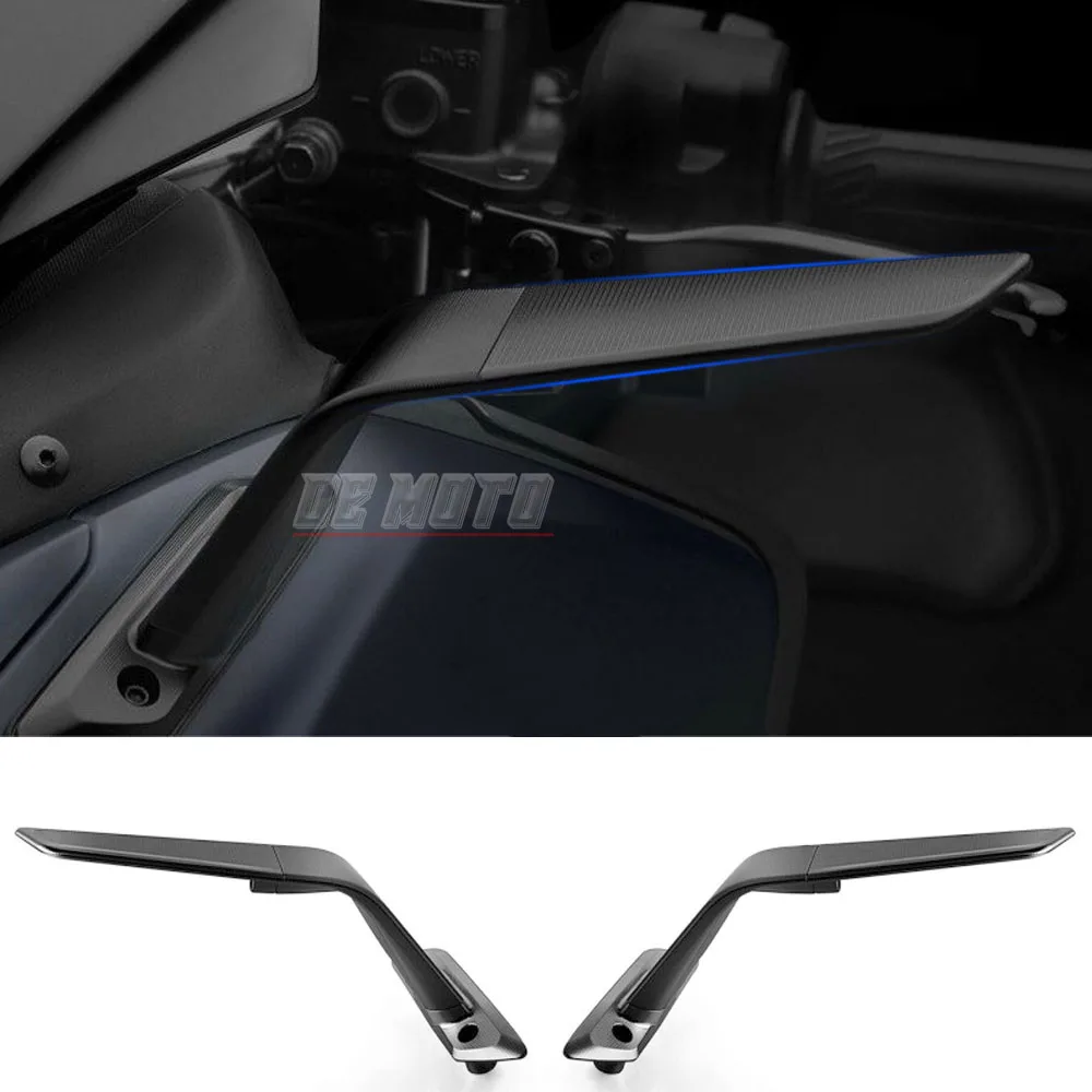 

Мотоциклетные скрытые зеркала, спортивные регулируемые боковые зеркала заднего вида для Yamaha T-MAX 500 04-12 TMAX 530 12-19 T-MAX560 2020 2021