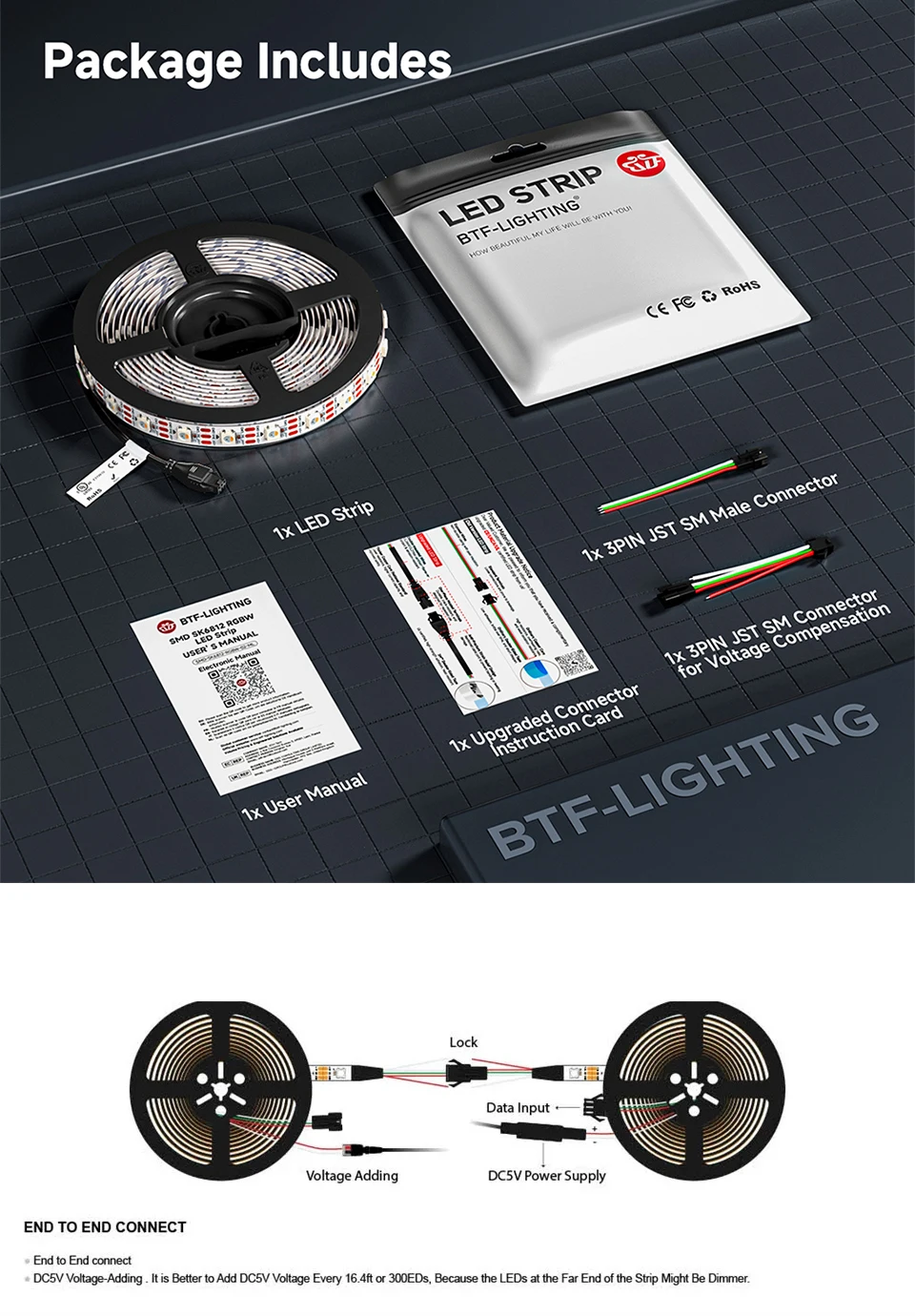 5V SK6812 RGBW Led Strip Light 4 in 1 Similar WS2812B 1m 4m 5m 30 60 144 LEDs Individual Addressable RGBWW Led Lights IP30 65 67