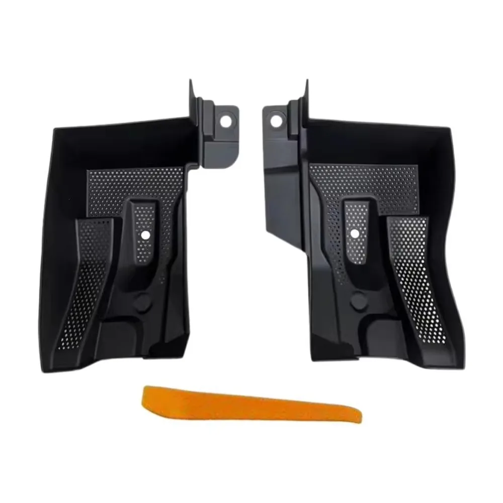 2PCS 보호 커버 싱크 네트 프로텍터 장식 액세서리 플라스틱 자동차 엔진 필터 커버 프론트 후드 커버