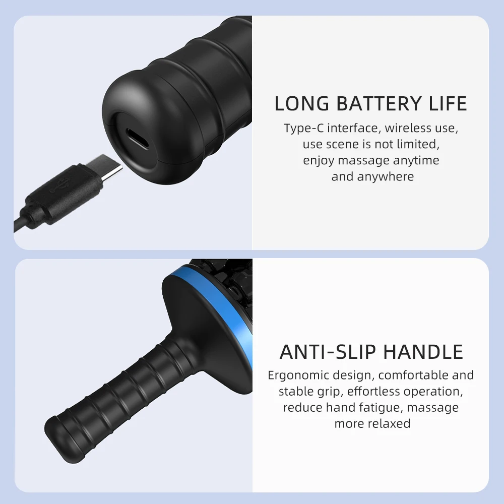 Electric Roller Body Massage 360 Rolling Muscle Massagers Cellulite Slimming Massage Deep Tissue Roller For Muscle Relaxation