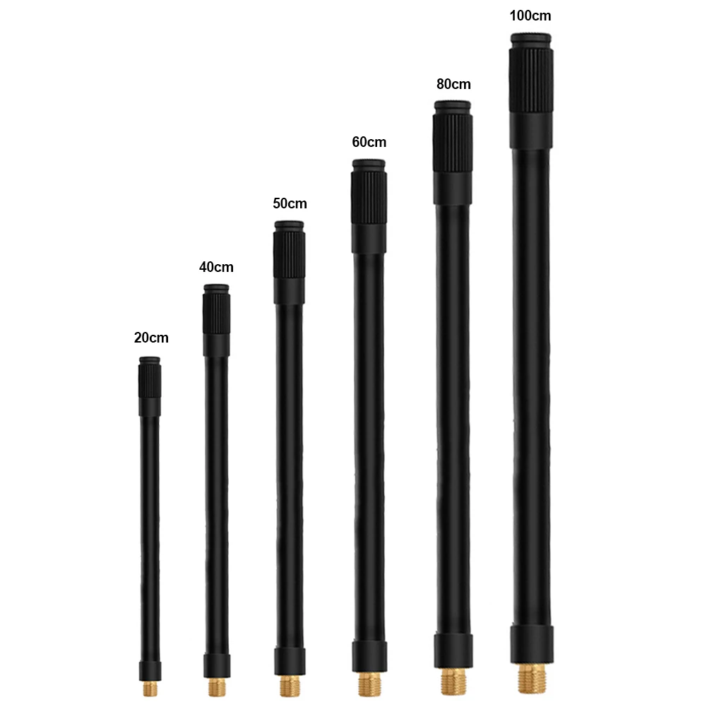 

Bike Motocycle Car Tire Air Inflator Hose Inflatable Tube Hose Inflator Tube Locking Air Chuck Connection Quick Inflation Chuck