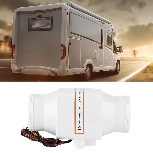 Ventilatore Elettrico Per Barca 12V - 130CFM, Per Sentina E Vani Motore, Diametro 3 Pollici - Foto 3