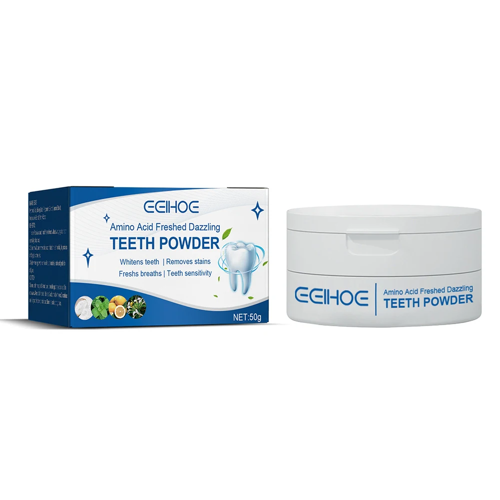 

Amino Acid Freshed Teeth Powder Plaque Tooth Stains Cleaning Powder Refreshing Breath Tooth Whitener Clean Oral Care