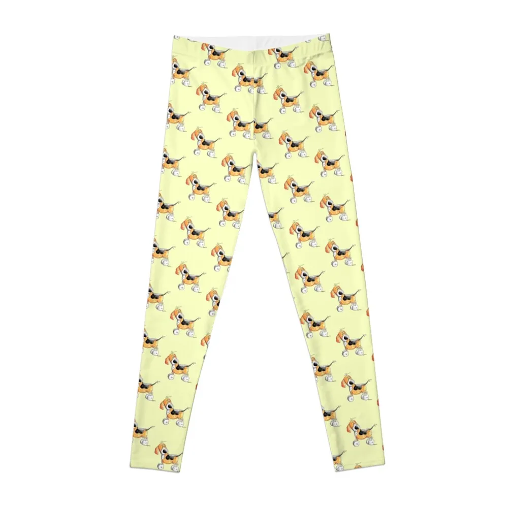 

Beagle Cartoon Leggings legging push up sport legging Sports pants for sport set Womens Leggings