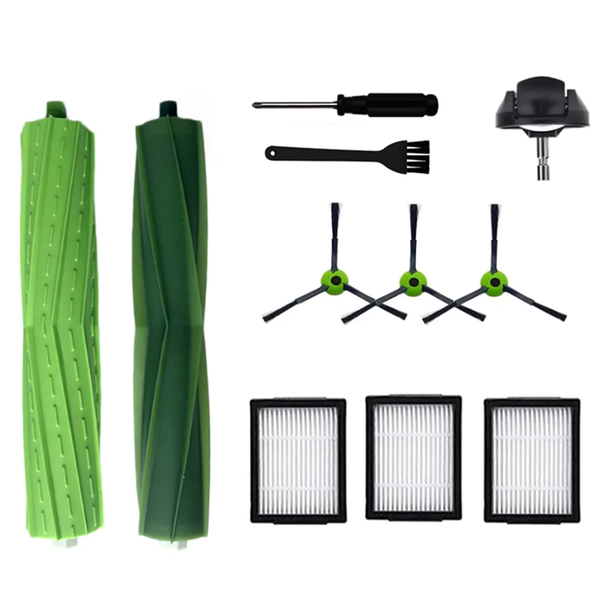 

Для IRobot Roomba E, I, & J Series I7 + I2 I3 I3 + I4 I4 + I6 I6 + I8 I8 +/Plus J7 J7 + E5 E6 E7 роликовые боковые щетки колесо