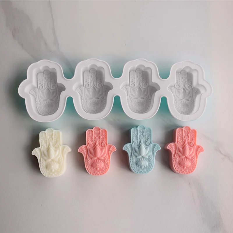 LOT DE 2 Moules à Fondant En Silicone 3D, Chiffres De 0 à 9