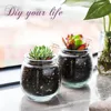 200ml Empty Candle Jars for Making, 7oz Small Glass with Cork Lids, Honey PE Lids Wedding Favor, DIY Gift, Baby Shower, Spices 5