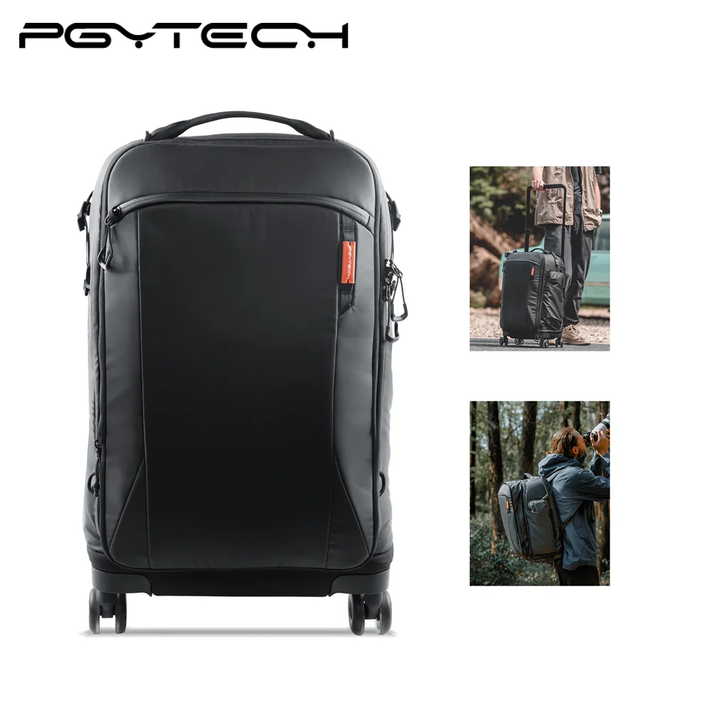 PGYTECH Photography Trolley Case Photography Bag DSLR Camera Bag Professional Outdoor Backpack Luggage Equipment Travel Case