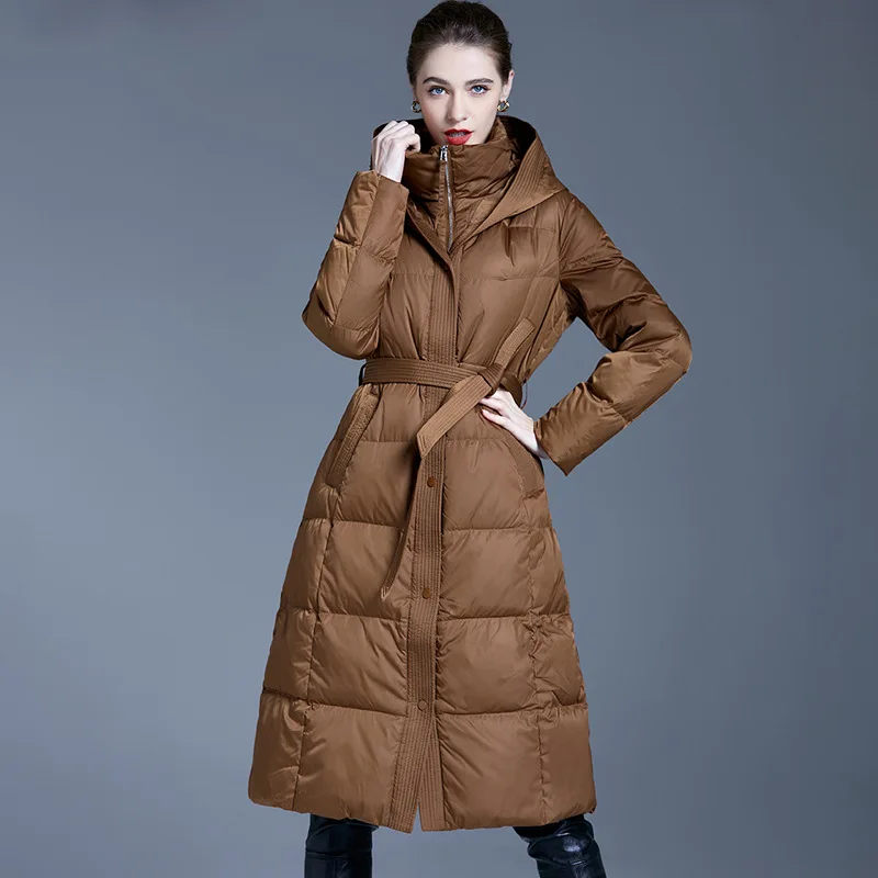 

2022 new down jacket ins winter Thick Loose Parkas Women Fashion Down jacket women long section