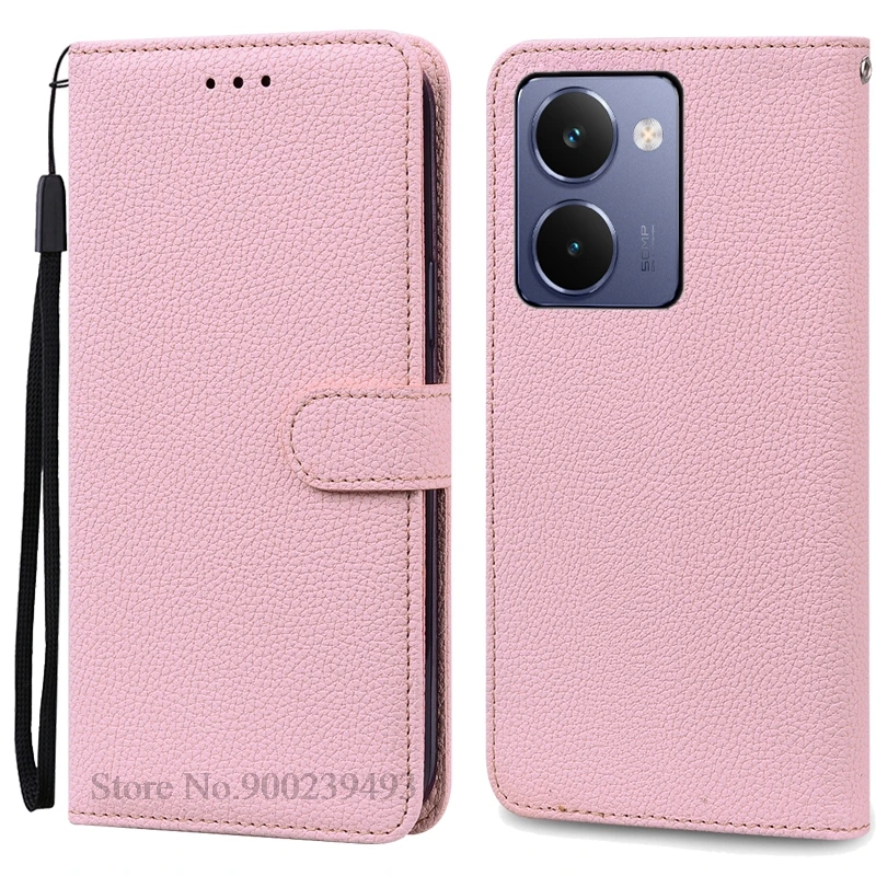 Leather Wallet Flip Case with Stand - Premium Protective Cover and Holder
