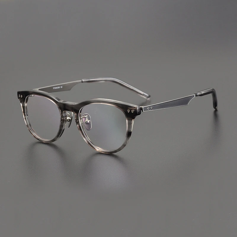 

Vintage acetate cat eye glasses frame for men optical prescription Eyeglasses New women myopia reading anti blue light Eyewear
