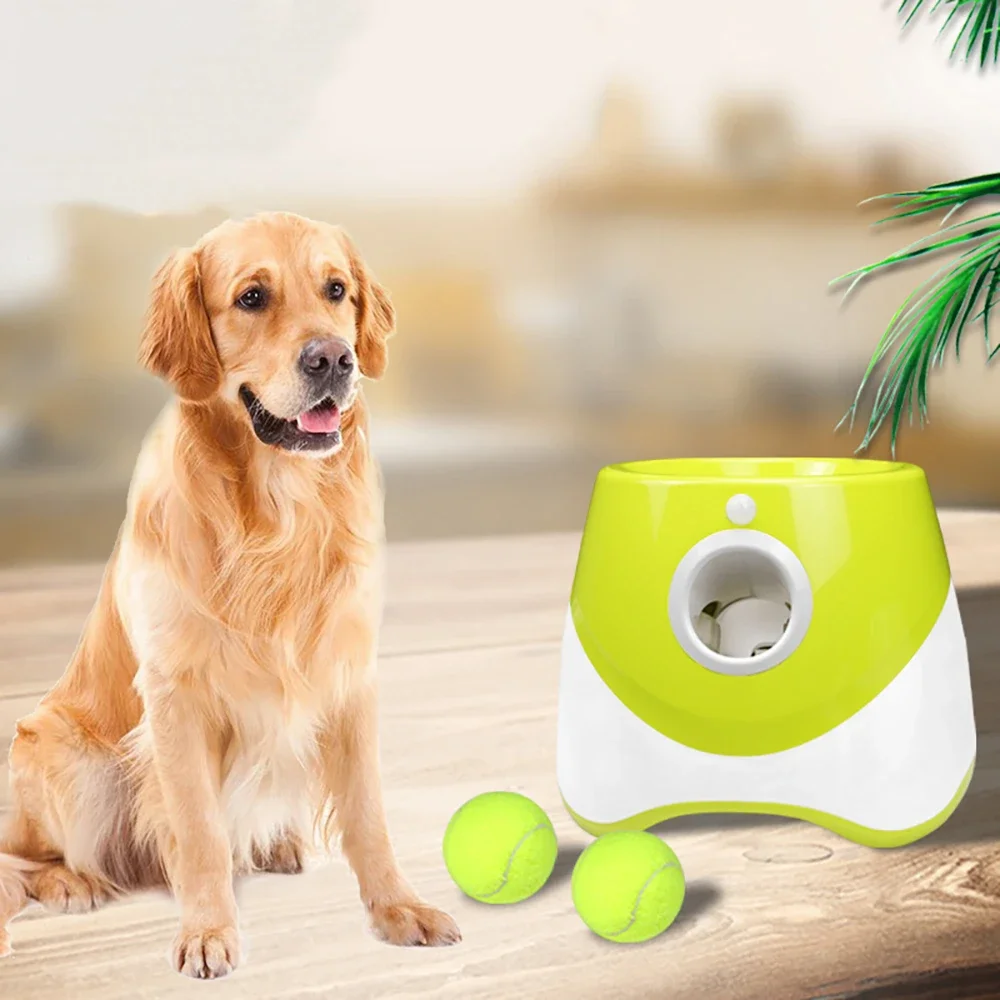 Tennis Ball Dog Play Balls Amazon Tennis Ball Launcher Automatic
