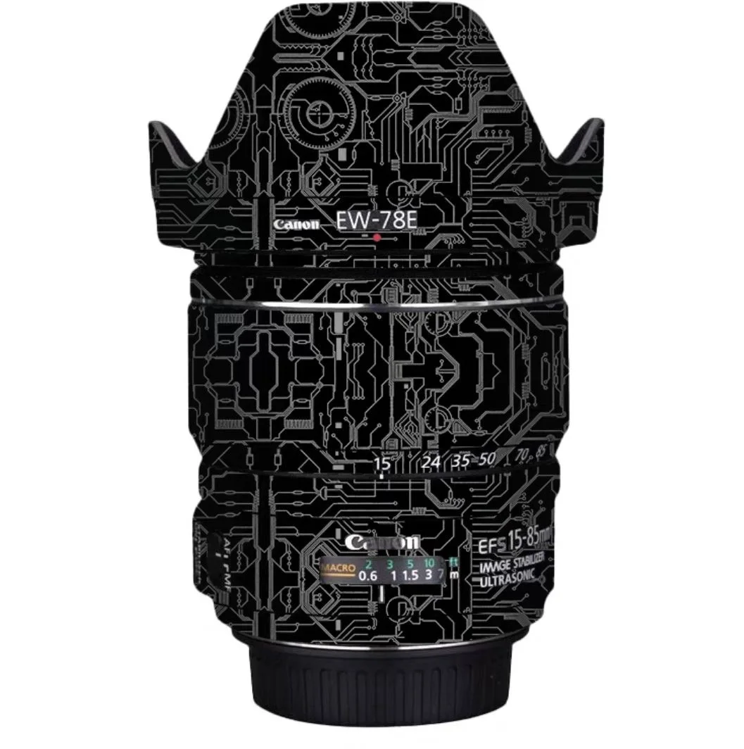 캐논 EF15-85 F3.5-5.6 데칼 스킨 비닐 랩 필름 카메라 렌즈 보호 스티커 코트, EFS 15-85mm F3.5-5.6 IS USM EF-S 1585
