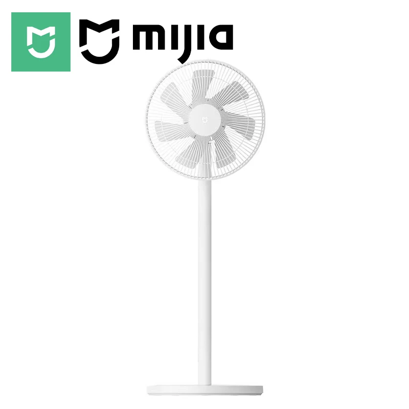 MIJIA Smart DC Inverter Standventilator 1x Upgrade mit 7 Flügeln, 140° Weitwinkel-Luftstrom, leiser Lüfter mit 25,6 dB, Powerbank_voghion.com