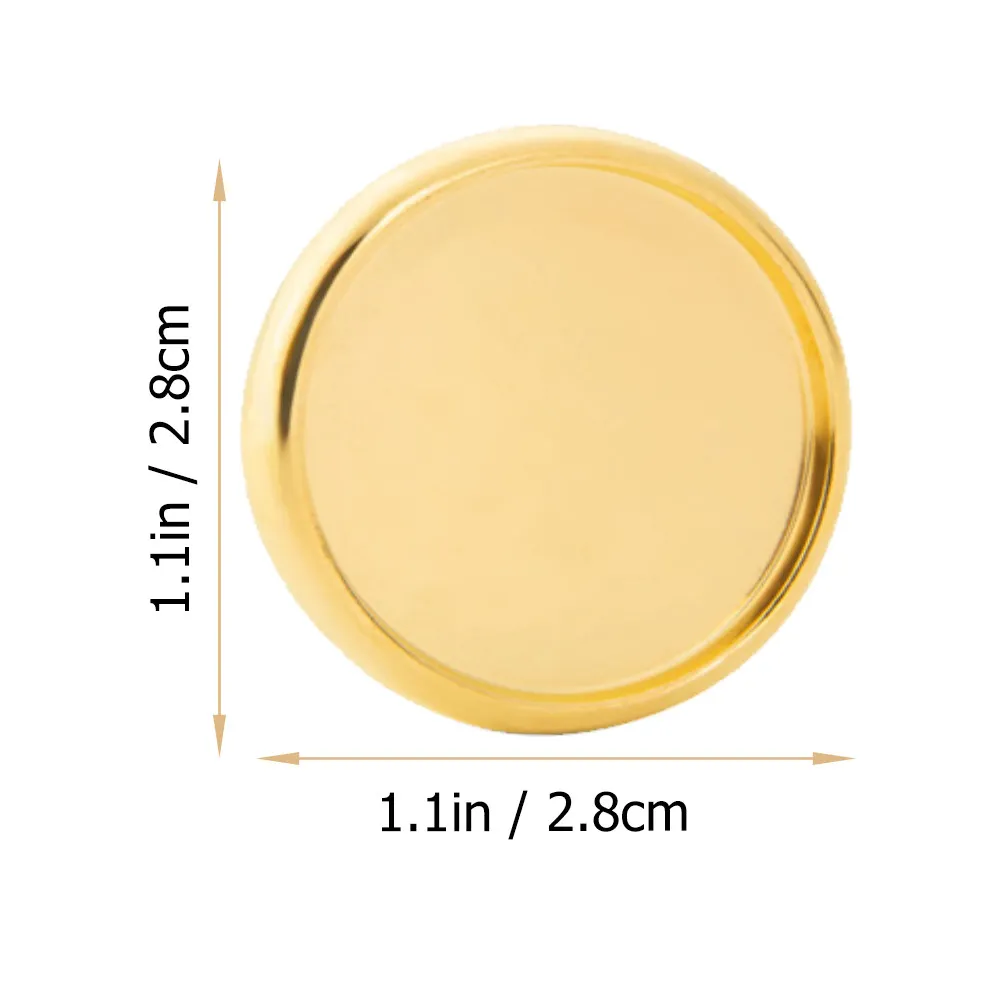20Pcs 전기 도금 디스크 바인더 링 밝은 색상의 유연한 플라스틱 바인더 디스크 루스 리프 메모 파일링 플래너 바인딩용