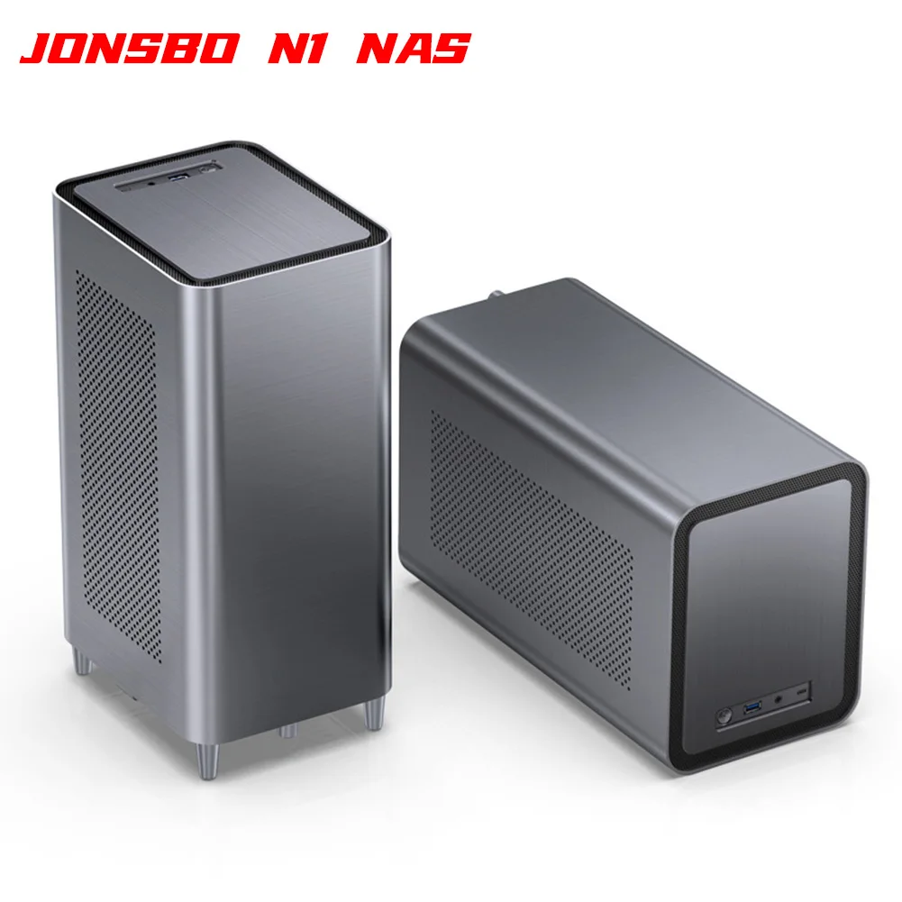 JONSBO N1 NAS Computer Case Pull out Hot Swappable Chassis Storage All