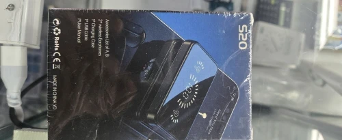 Wireless Bluetooth Headset with Charge Box Noise Cancelling LED Earbuds with Mic Wireless Headphones Bluetooth Earphones