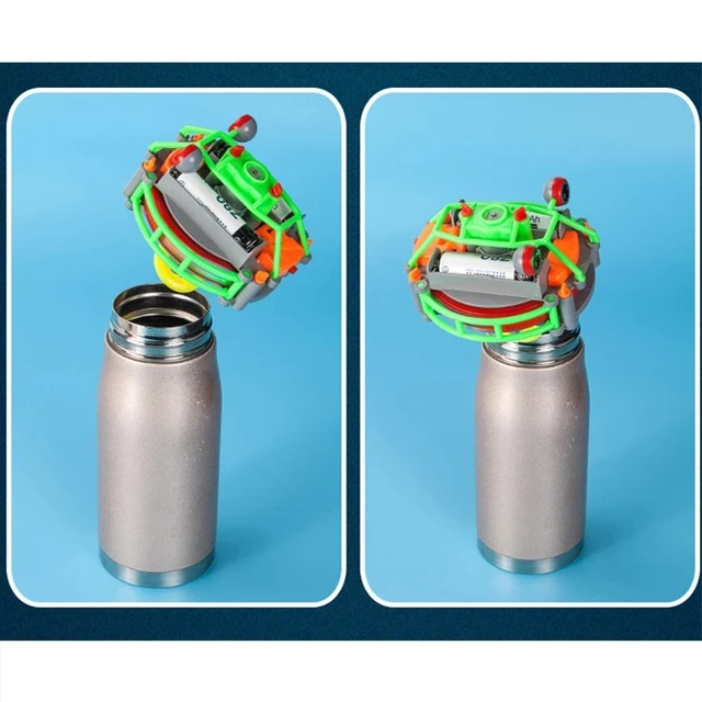 Creative Magical Tumbler Unicycle Robot Electric Toy Tightrope Walker Balance Car Assembling Interesting Gifts For Boys Girls 5