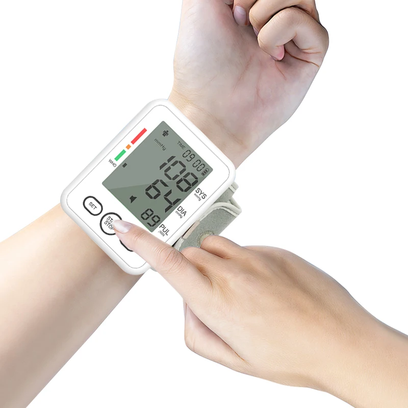 Wrist Blood Pressure Monitor, Blood Pressure Machine Have Large LED  Display, Automatic 99x2 Sets Memory for Home Use. - AliExpress