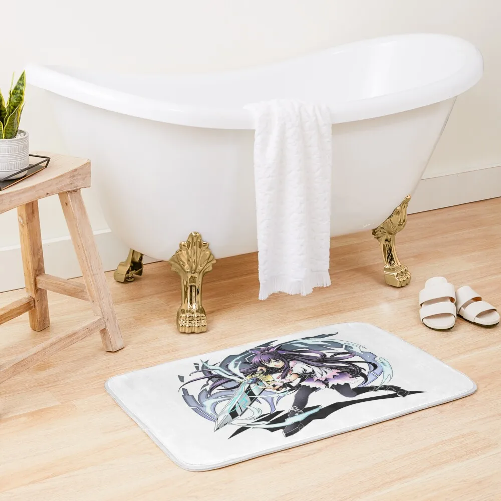 

Tohka Yatogami - Date a live anime Bath Mat Carpet Living Room Anti-Slip Bathtub Bathroom Rugs Room Carpet Mat