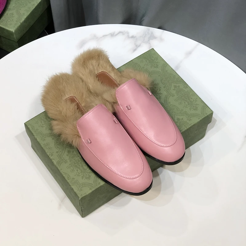 Fashion Velvet Concise style Flower Spring genuine Leather Fur