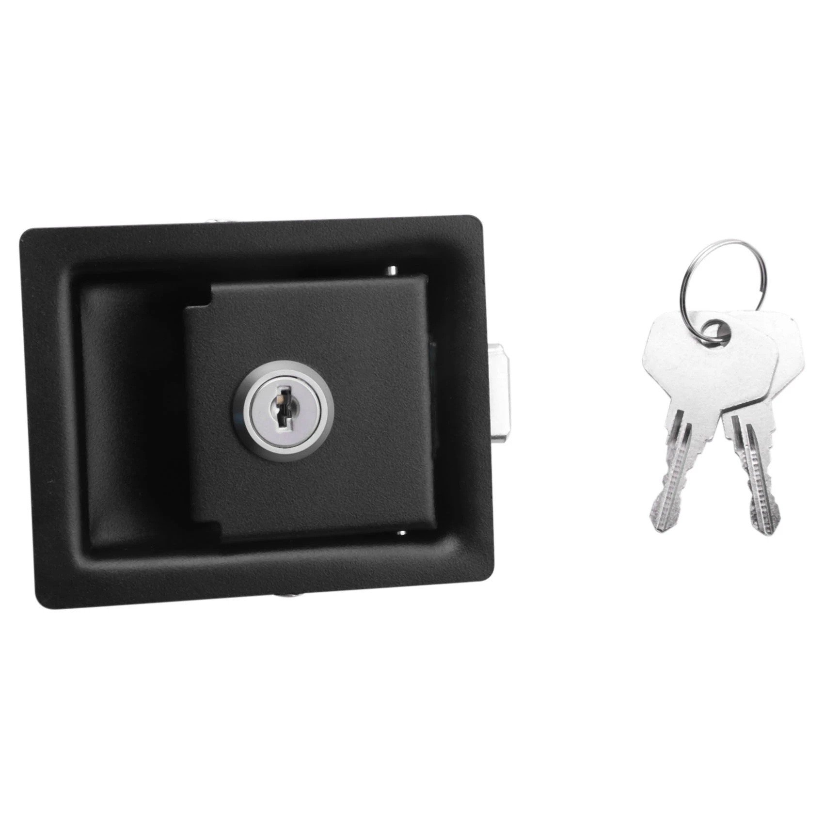 

Rv Car Paddle Entry Door Lock Latch Handle Knob Camper-Trailer Pull Type Panel Door Lock