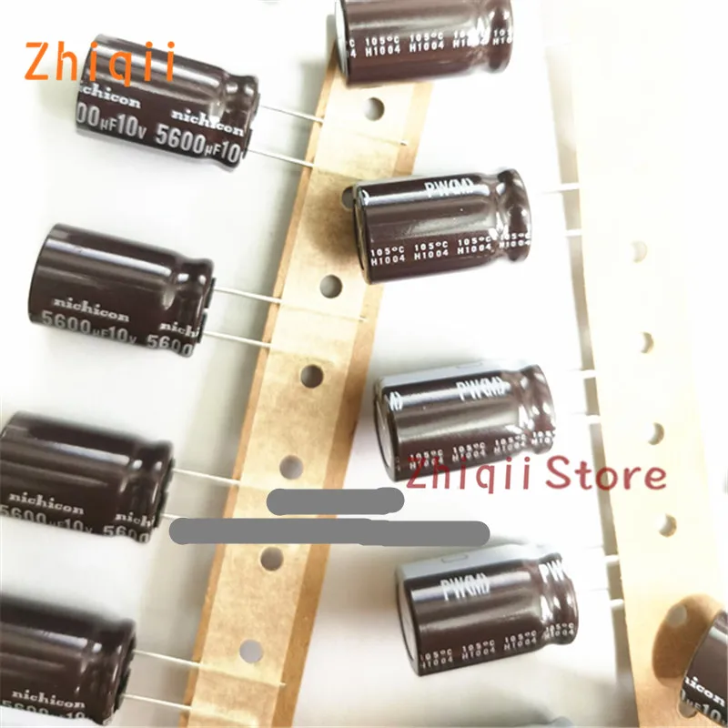 Aazon.co: E-First 5pcs 10V 5600uF 10V5600uF Nichicon HD 16x25 Super