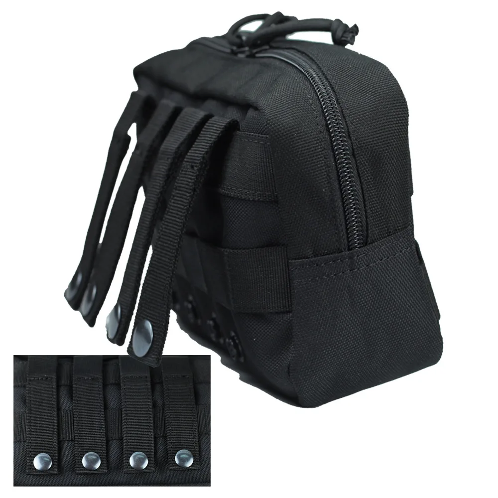 EDC Waist Bag Outdoor Camping EDC Tool Pouch Wallet Fanny Backpack Phone Bag Nylon Molle Hunting Waist Belt Pocket 2