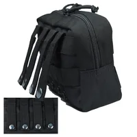 EDC Waist Bag Outdoor Camping EDC Tool Pouch Wallet Fanny Backpack Phone Bag Nylon Molle Hunting Waist Belt Pocket 2