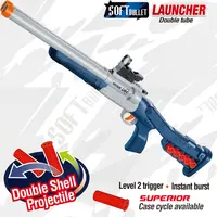Soft Foam Blaster Toy Dart Gun Spring Air Pump Shotgun Play Set Shell Ejecting  Bullets for Teens Youth,Christmas Gifts for Kids 2