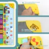 100x38cm Kid Animal Music Piano Mat Toddlers Floor Keyboard Dance Mat 13 Key Kid Musical Toys Educational Toys for Kid Gifts 6