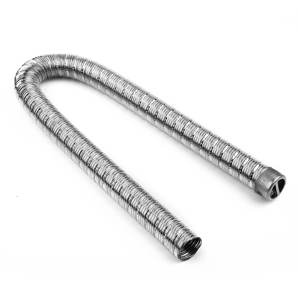 

60cm 22mm Stainless Steel Air Diesel Exhaust Pipe Cap For Eberspacher For Webasto Heater Exhaust Pipe Replacement Car Part