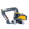 Double E Hydraulic Excavator E111 3-section Arm RC Hydraulic Excavator Metal Model 1/14 EC160E Remote Control Car Boy Toy 3