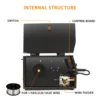 220V MIG Welding Machine LCD Screen Double Pulse MIG Lift TIG MMA Spool Aluminum Welding DC Semi-automatic MIG Welder 2