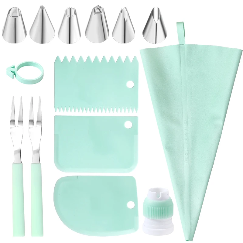 14pcs Green Set