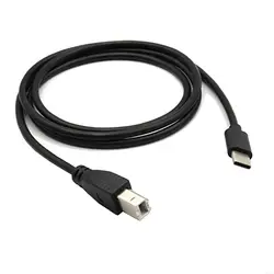 Premium USB C to USB Type B 2.0 Printer and Scanner Cable (1m)