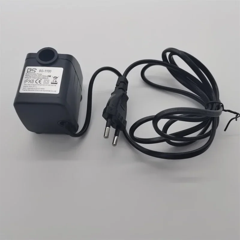 1 PCS AC 220V 8W EU plug Aquarium Submersible Pump Ipx8 Level Waterproof Fountain Air Fish Pond Waterfall aquarium water pump