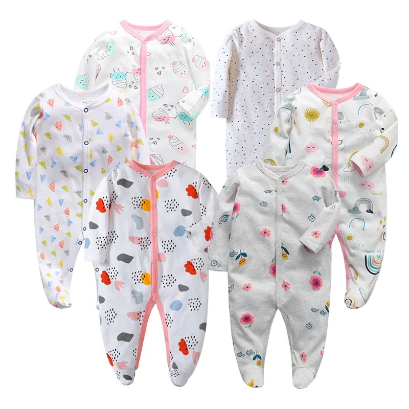 Baby Clothes Sleepsuit 0-12Months For Boys Girls