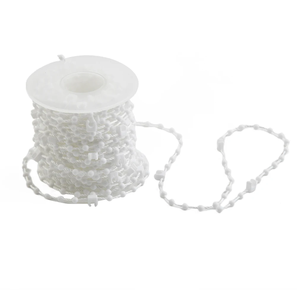 

Louver Accessories Beaded Cord 10M Vertical 89mm Blind Bottom Chain High Quality Link Beaded Chain Accessories