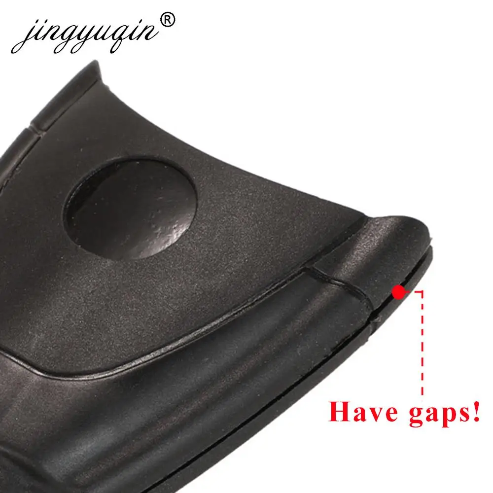 3 Pulsanti Chiave A Distanza Portachiavi FOB Shell W/Sostituzione